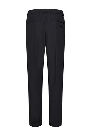 Black pleat-detail trousers LOW BRAND | L1PSS256900D001